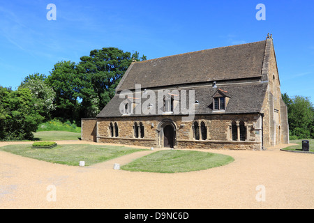 Im großen Saal des Schlosses Oakham, Rutland, England Stockfoto