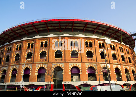 Stierkampfarena Arenas auf Spanien Platz. Barcelona, Katalonien, Spanien. Stockfoto