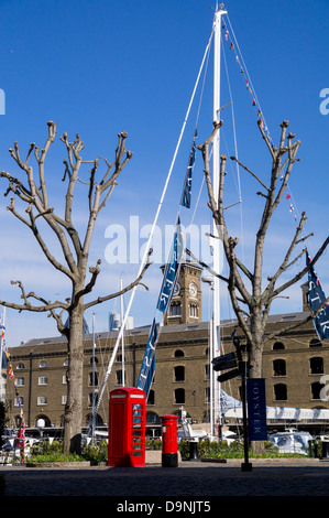 Großbritannien, England, London, St Katherine's Dock Stockfoto