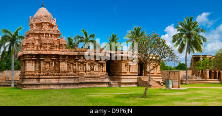 Gangaikonda Cholapuram Tempel. Tolle Architektur der Hindu-Tempel ist Shiva gewidmet. Süd-Indien, Tamil Nadu, Thanjavur Stockfoto