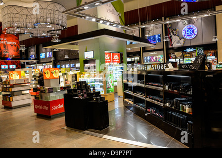 Tax free Shop am Flughafen Arlanda in Stockholm Schweden Stockfoto