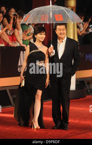 Angie Chiu bei der Abschlussveranstaltung des Shanghai International Film Festival in Shanghai, China am Sonntag, 23. Juni 2013. Stockfoto