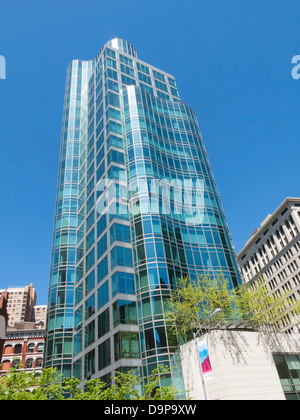 Eigentumswohnung-Turm, 445 Lafayette St. am Astor Place und Cooper Square, New York Stockfoto