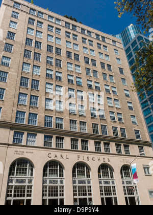 Carl Fischer Gebäude in Astor Place, New York, USA Stockfoto