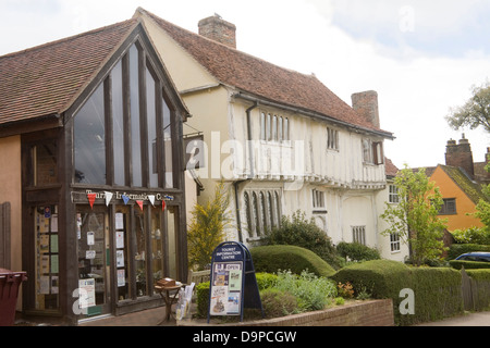 Lavenham Suffolk East Anglia England Informationszentrum in dieser schönen mittelalterlichen Dorf Stockfoto