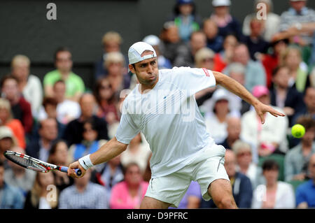 BENJAMIN BECKER Deutschland der ALL ENGLAND TENNIS CLUB WIMBLEDON LONDON ENGLAND 24. Juni 2013 Stockfoto