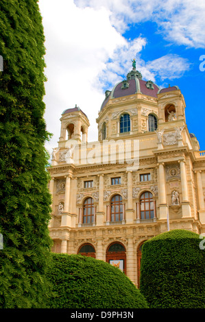 Museum of Natural History in Museen Quartier Spiegelbild der Kunst Kunsthistorisches Museum Wien Österreich Stockfoto