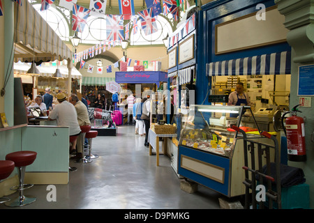 Die Guildhall-Markt. Bad eine historische Stadt im Somerset England UK Stockfoto