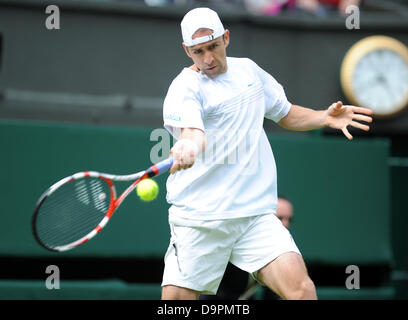 BENJAMIN BECKER Deutschland der ALL ENGLAND TENNIS CLUB WIMBLEDON LONDON ENGLAND 24. Juni 2013 Stockfoto