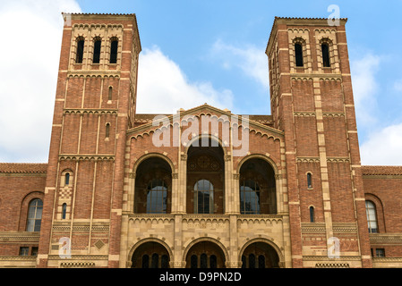 Der berühmte Royce Hall der UCLA, der University of California, Los Angeles. Stockfoto
