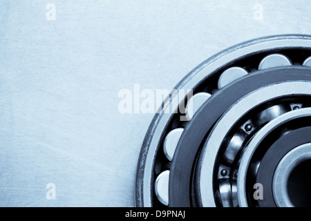 Lager am Metall Hintergrundtextur Stockfoto