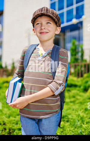 Stilvolle Zicklein träumt Schule Stockfoto