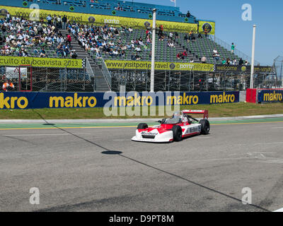 Porto, Portugal, 22. Juni 2013, Circuito da Boavista - Historic Grand Prix 2013 - historische Formel 1 Anzeigen Stockfoto