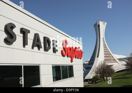 Saputo Stadium ist die aktuelle Heimat der Montreal Impact in Quebec. Stockfoto