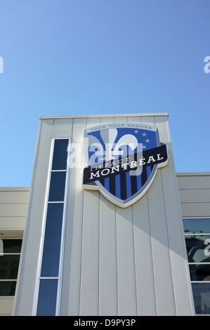 Saputo Stadium ist die aktuelle Heimat der Montreal Impact in Quebec. Stockfoto