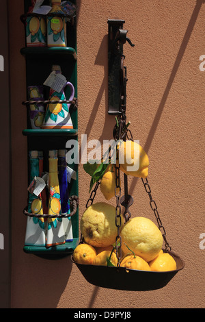 Amalfi Zitronen in Amalfi, Kampanien, Italien Stockfoto