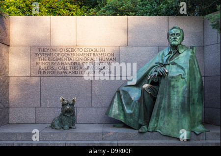 FRD Memorial, Washington DC, USA Stockfoto