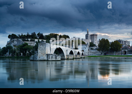 Die Saint-Benezets-Brücke, Avignon, Provence, Frankreich Stockfoto