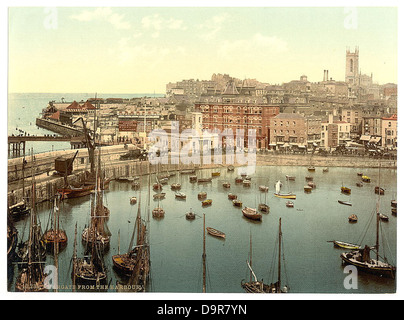 [Der Hafen, II., Margate, England] (LOC) Stockfoto