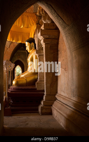 Buddha Htilomino Pagode, Bagan, Myanmar (Burma) Stockfoto