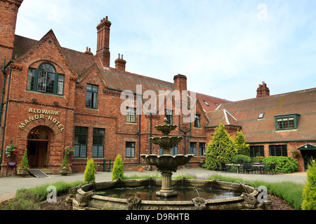 Das Aldwalk Manor Hotel in Aldwalk North Yorkshire, in der Nähe von York, ist ein 4-Sterne-Hotel und ein Golfplatz. Stockfoto