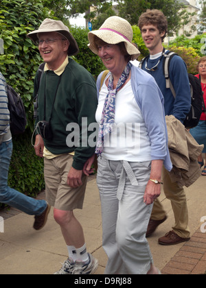 Besucher der Eastbourne AEGON International Tennis Meisterschaft Stockfoto