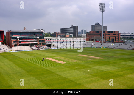 Die renovierten Pavillon Emirate old Trafford, Manchester, uk Stockfoto