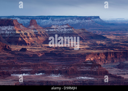 Das Colorado-Tal von Dead Horse Point, Utah, USA Stockfoto