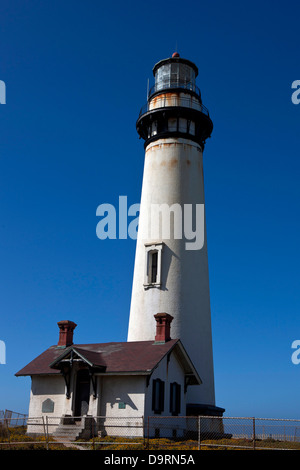 Pigeon Point Lighthouse, Pescadero, California, Vereinigte Staaten von Amerika Stockfoto