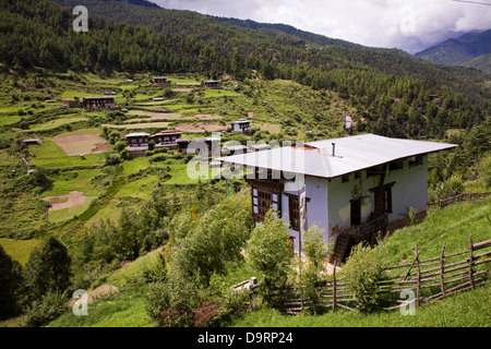 Malerische Haa Tal, Bhutan, Asien Stockfoto