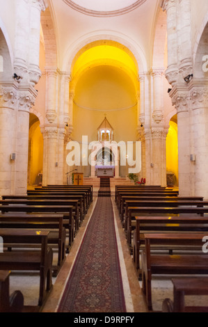 Israel Jerusalem Altstadt muslimisch-arabischen Viertel 4 4. Station des Kreuzes armenische Kirche Unserer Lieben Frau von der Krampf altar Stockfoto