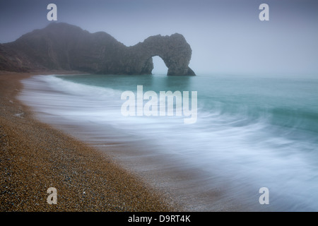 Durdle Door, Jurassic Coast, Dorset, England, Vereinigtes Königreich Stockfoto