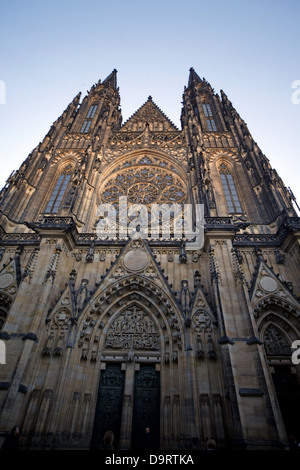 ST.-VEITS-Dom Prag & Tschechien 29. Dezember 2012 Stockfoto