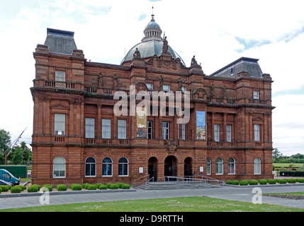 Peoples Palace in Glasgow Green park Glasgow Schottland Stockfoto