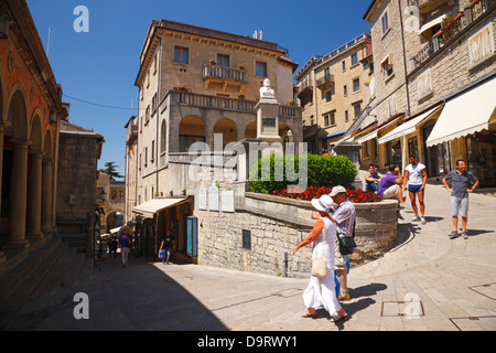 San Marino-Italien. Stockfoto