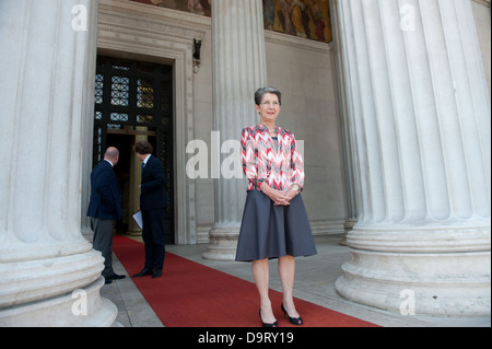 Barbara Prammer, Präsidentin des Nationalrates der Österreich - Parlament - seit 30. Oktober 2006. Stockfoto