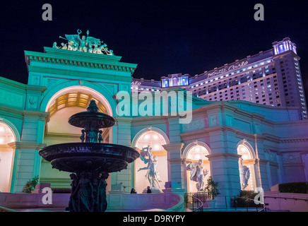 Monte Carlo Hotel & Casino in Las Vegas Stockfoto