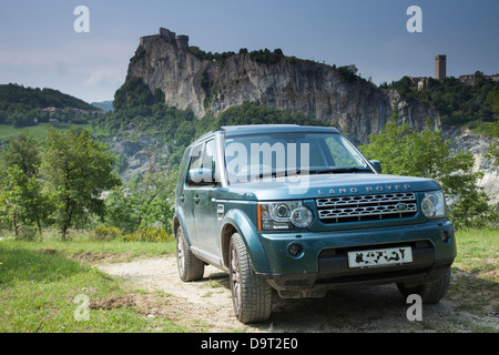 Land Rover, Marche, Italien Stockfoto