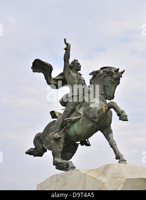 Alexander Suworow-Denkmal, Tiraspol, Transnistrien Stockfoto