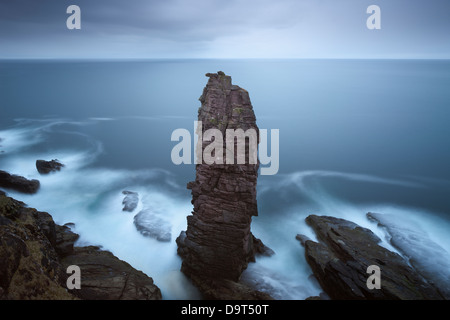 der alte Mann von Stoner, Sutherland, Schottland, UK Stockfoto