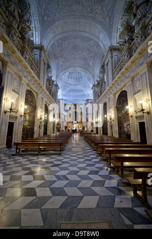 Iglesia del Sagrario, Innenteil der Kathedrale von Sevilla in Spanien. Stockfoto