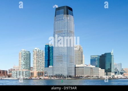 30 Hudson Street, auch bekannt als Goldman Sachs Turm in Jersey City, New Jersey Stockfoto