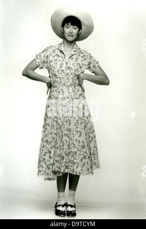 MICHELLE SHOCKED-Promo-Foto von US-Singer-Songwriter über 1985 Stockfoto