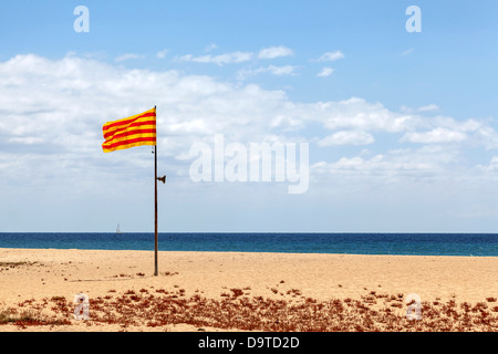 Malgrat de mar, Maresme, Katalonien, Spanien Stockfoto