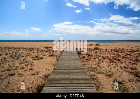 Malgrat de mar, Maresme, Katalonien, Spanien Stockfoto