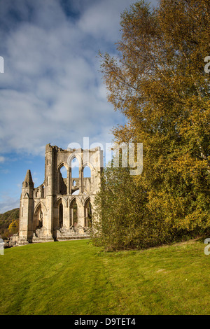 Rievaulx Abbey in der Nähe von Helmsley in North York Moors National Park Stockfoto