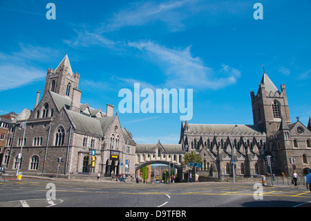 Dublinia living History Museum in Synode Hall von Christ Church Cathedral und Christ Church Cathedral Kirche Zentrum von Dublin Stockfoto