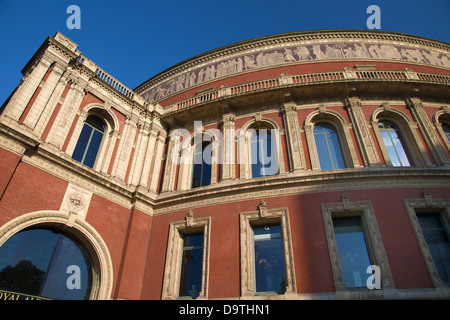 Außen von der Royal Albert Hall Architektur, Kensington, London, UK Stockfoto