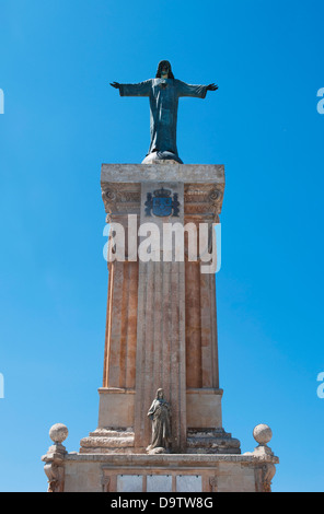 Statue von Jesus, Balearen Stockfoto