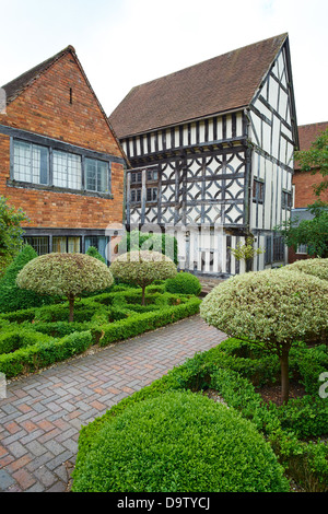 Lord Leycester Krankenhaus Altenheim für Veteranen High Street Warwick UK Stockfoto